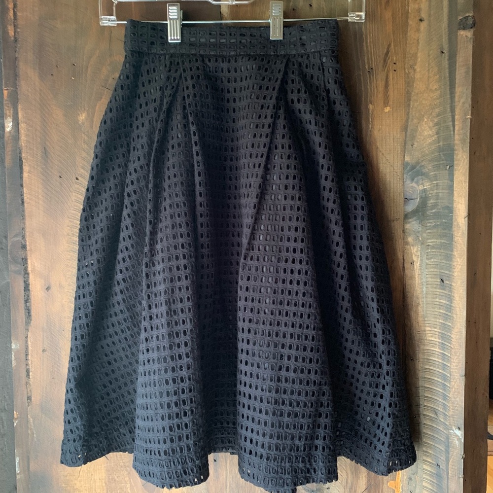 Fantastic black skirt.